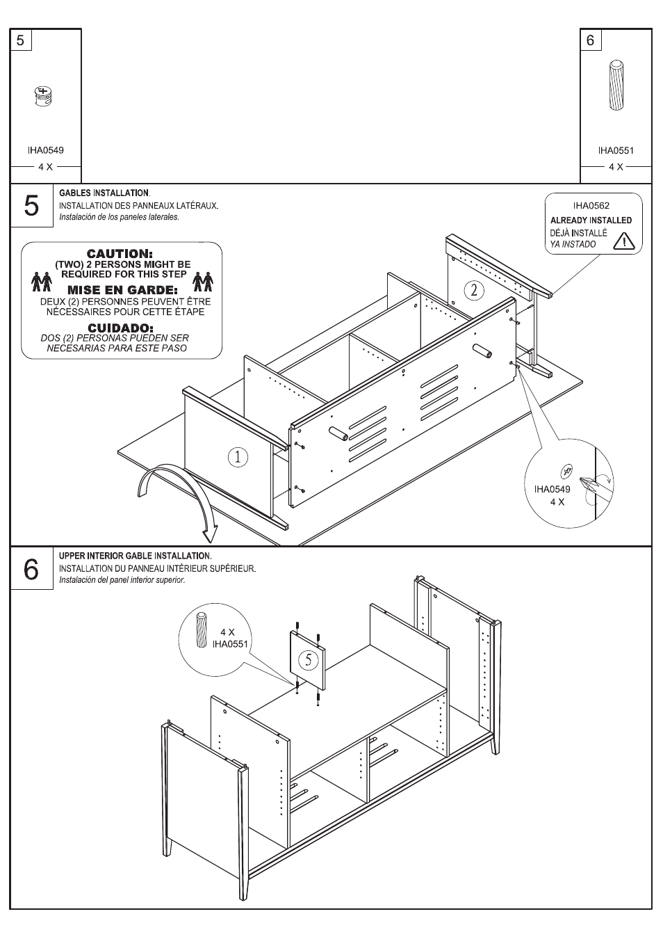 Tech Craft SHK6428E User Manual | Page 5 / 11