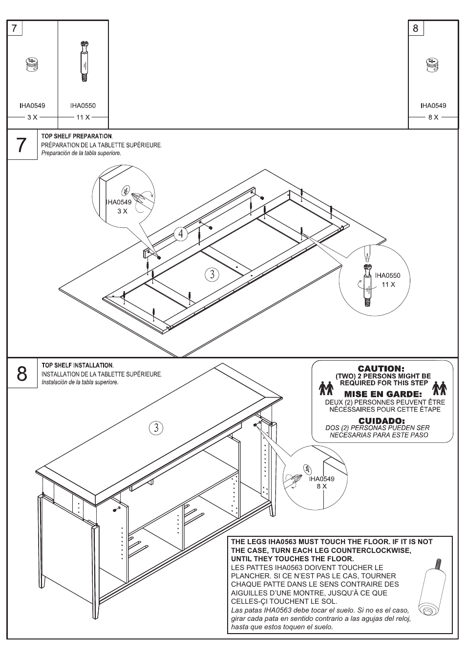Tech Craft SHK6428E User Manual | Page 6 / 11
