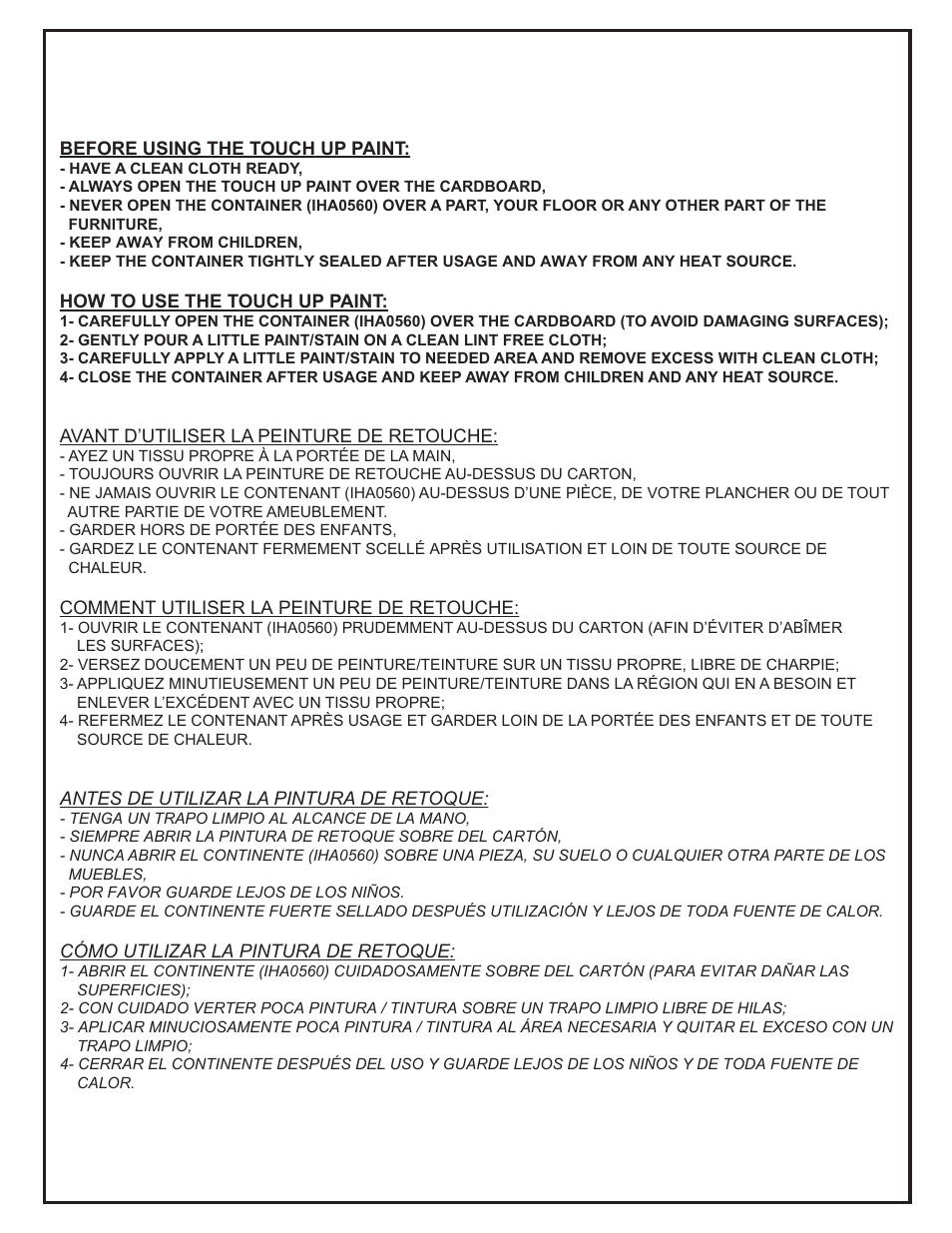 Tech Craft EOS6428 User Manual | Page 2 / 12
