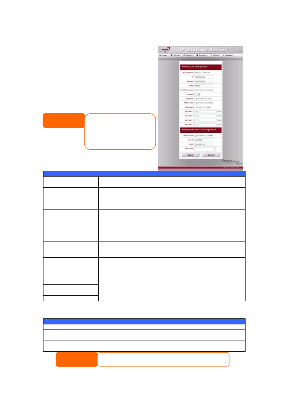 Wlan configuration | Thecus Technology N8800 User Manual | Page 48 / 120