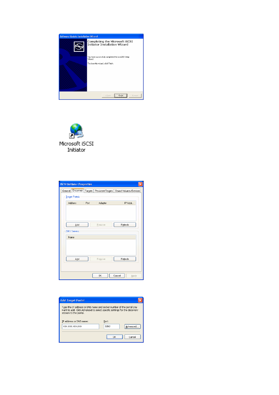 Enter the ip address of the n8800. click ok | Thecus Technology N8800 User Manual | Page 93 / 120