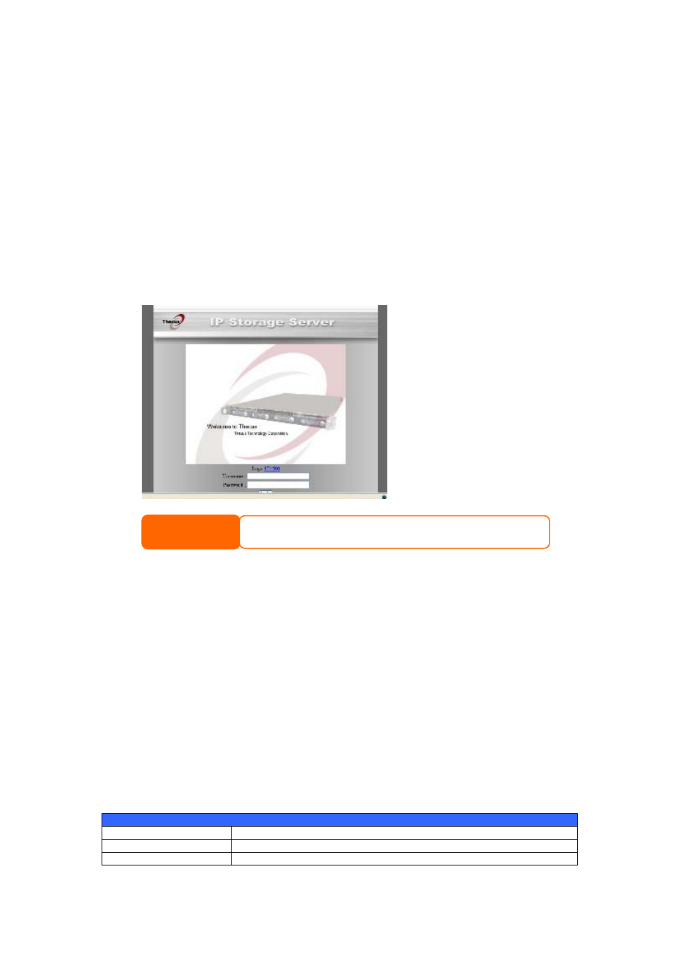 Chapter 4: system management, Overview, Web administration interface | Menu bar | Thecus Technology 1U4500R User Manual | Page 18 / 71