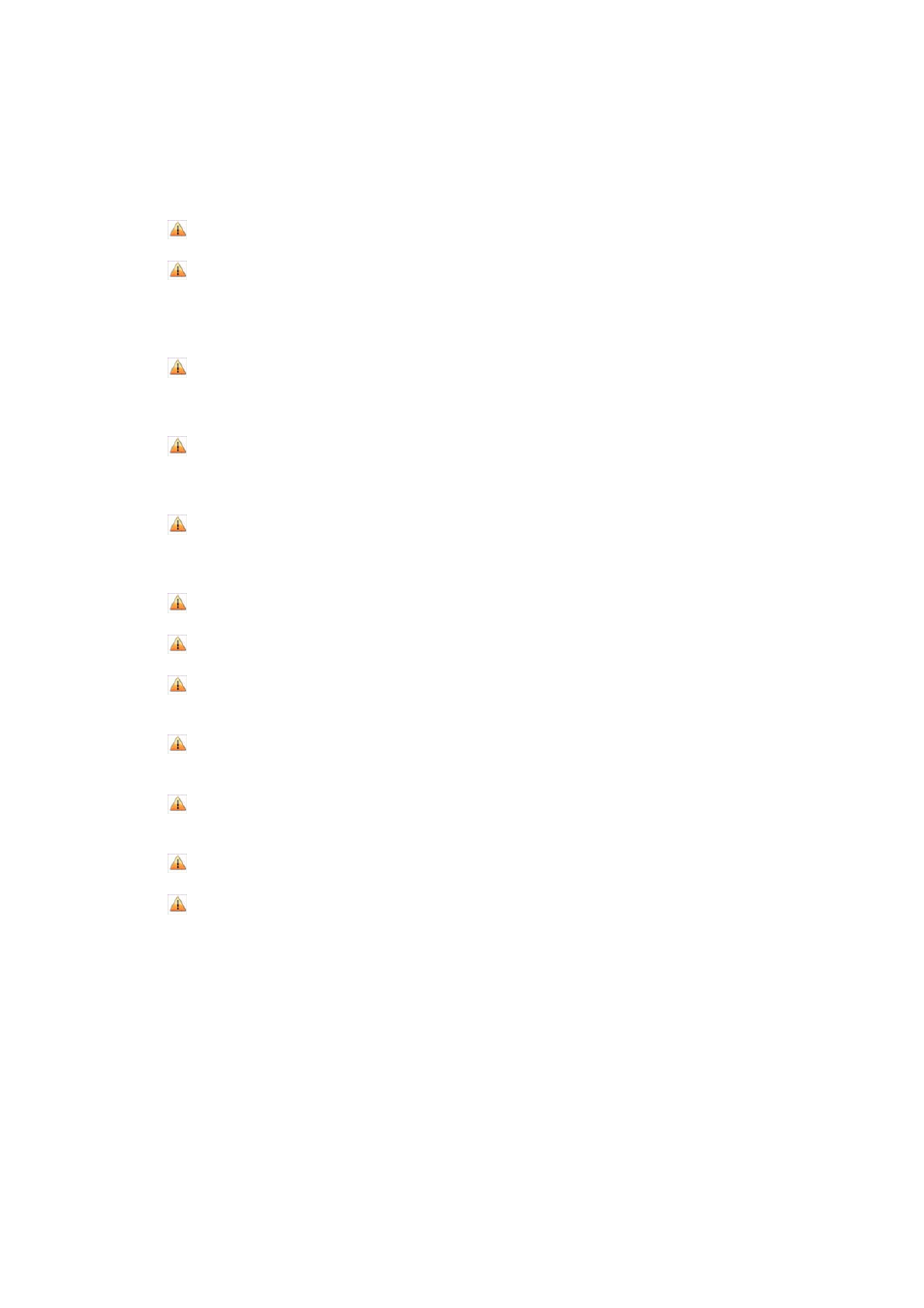 Safety warnings | Thecus Technology 1U4500R User Manual | Page 3 / 71