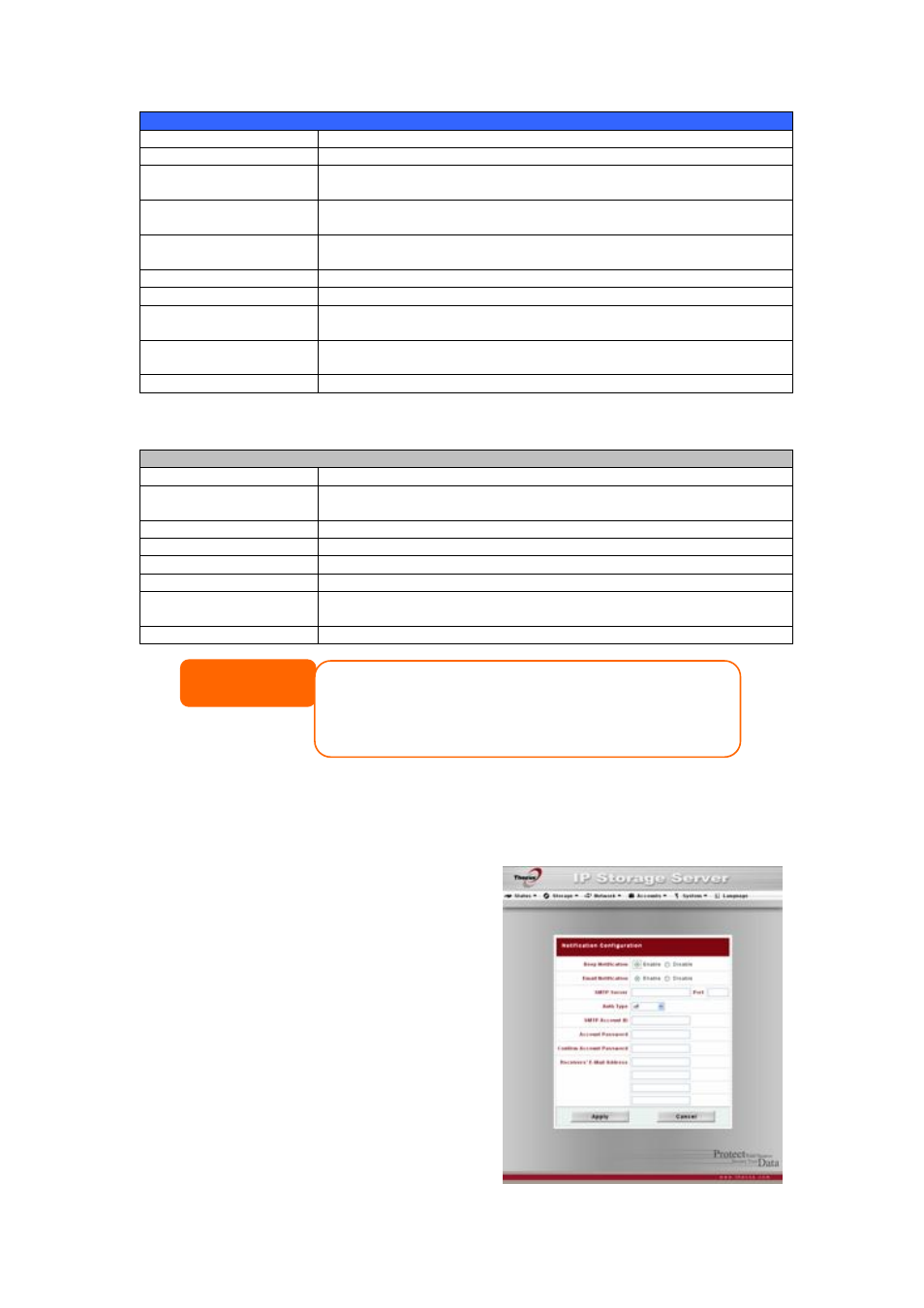 System management, System notifications | Thecus Technology 1U4500R User Manual | Page 37 / 71