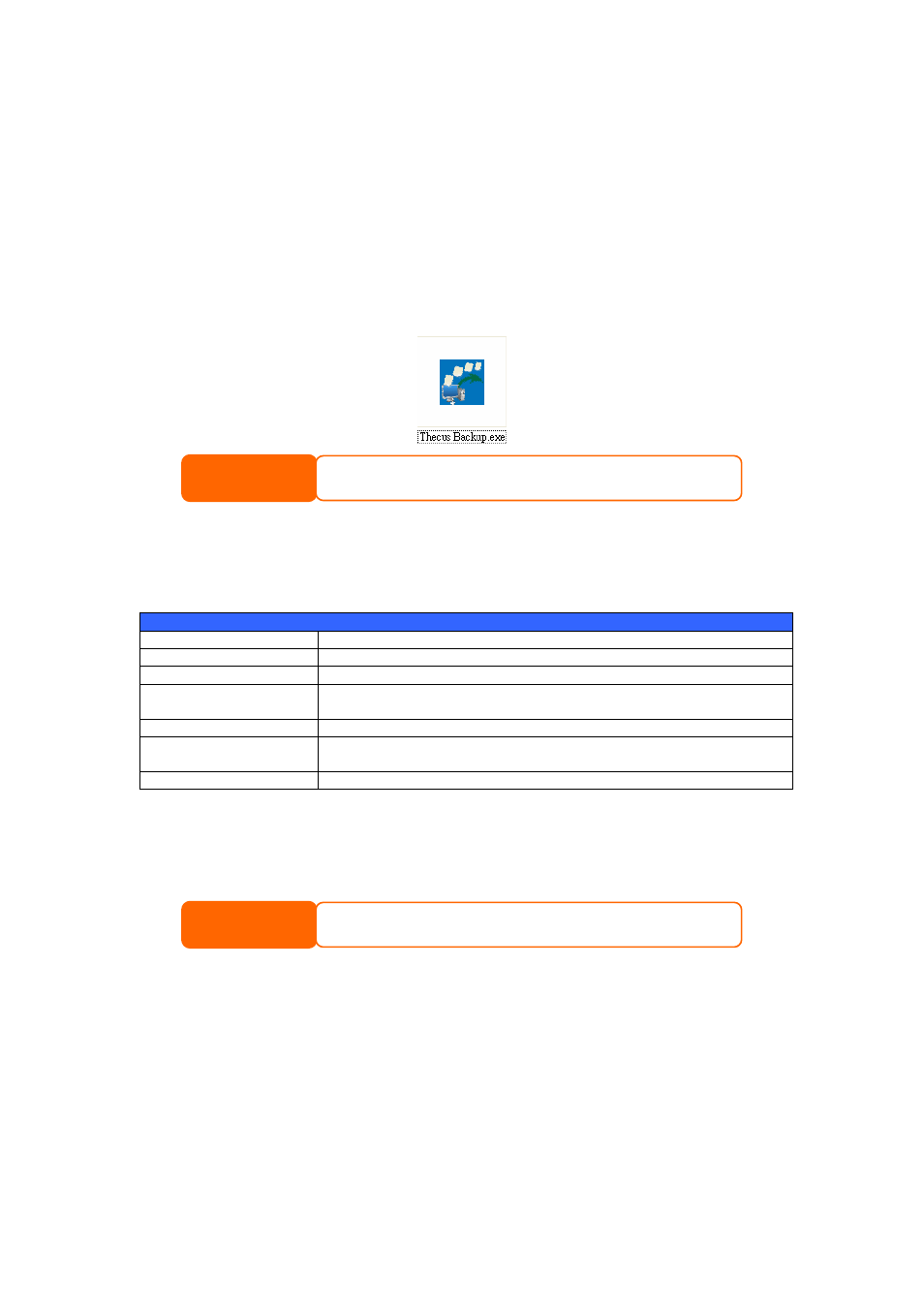 File backup, Thecus backup utility | Thecus Technology M3800 User Manual | Page 84 / 104