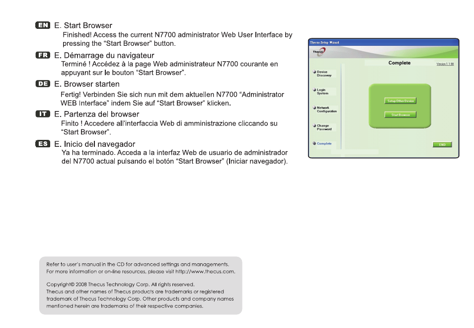 Thecus Technology IP Storage Server N7700 User Manual | Page 6 / 6