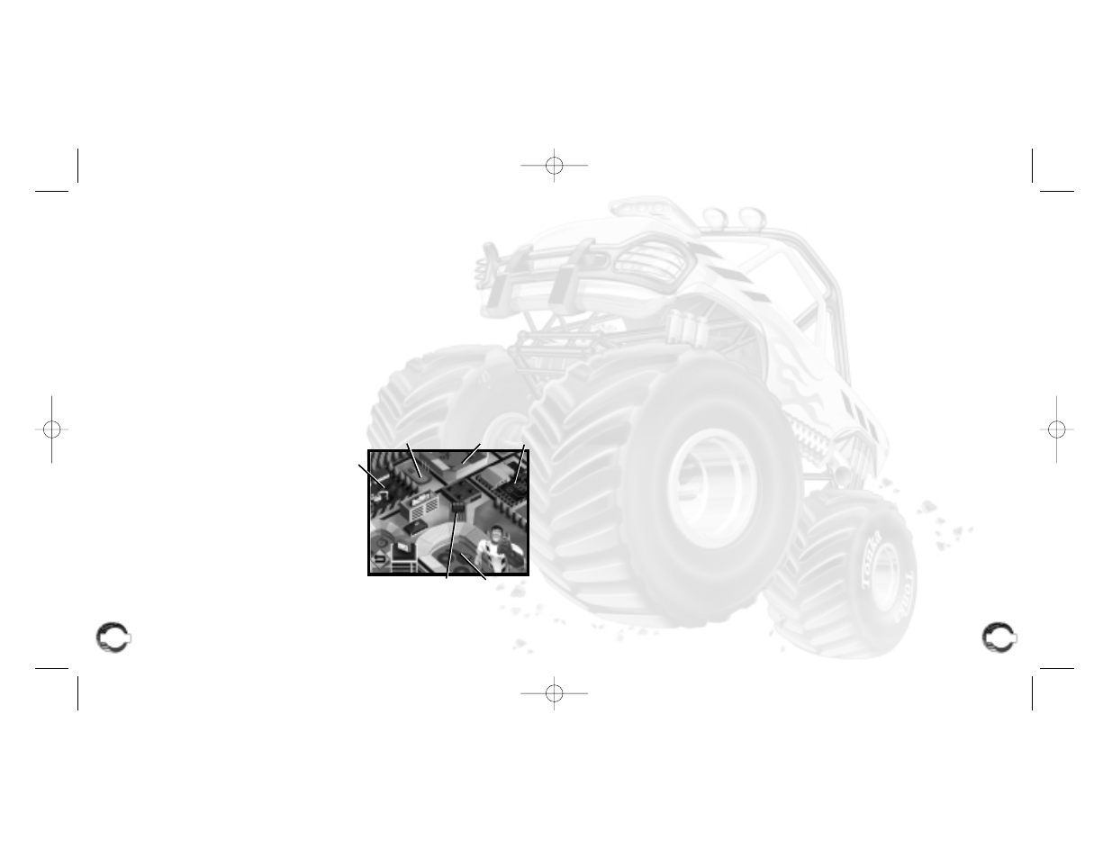 Customize your monster trucks, Career mode menu hot spots | Tonka MONSTER TRUCKS Manual User Manual | Page 5 / 15
