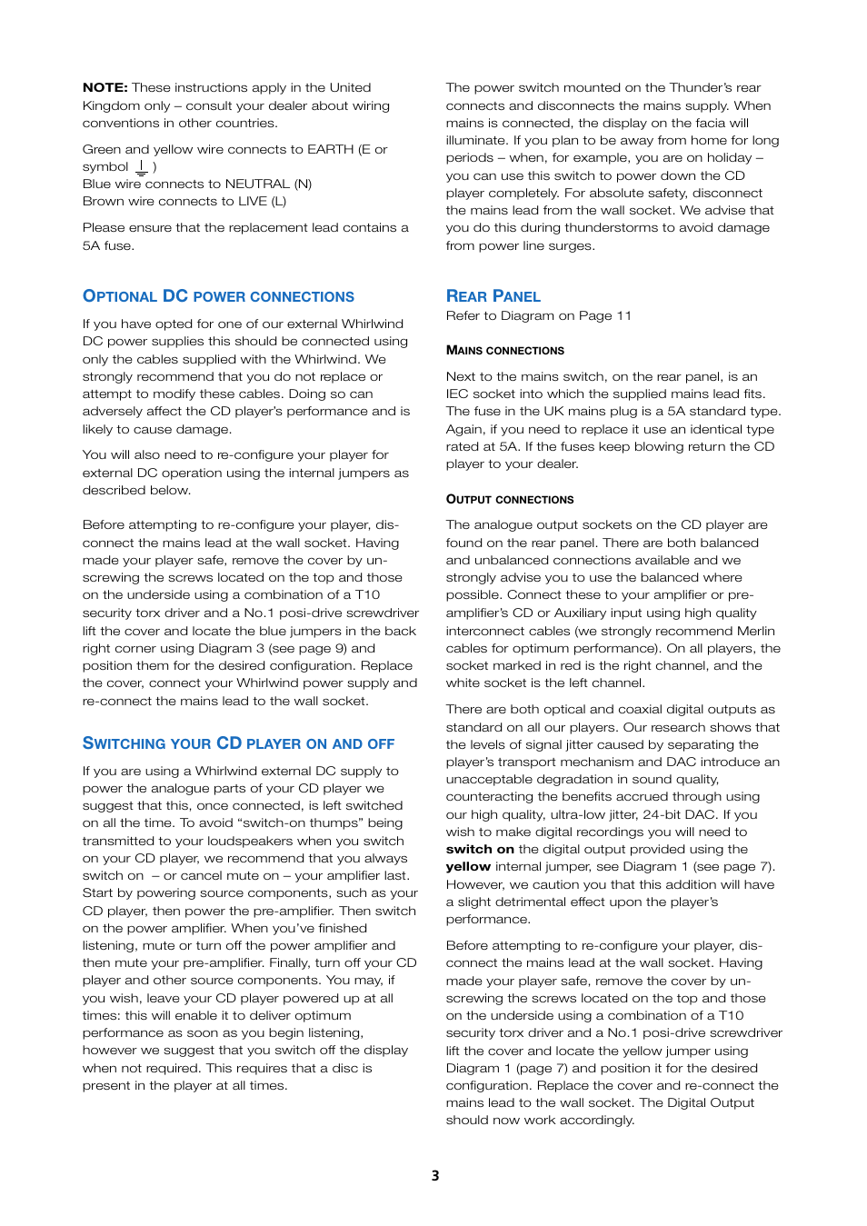 Talk electronic Thunder 2.2 User Manual | Page 3 / 11
