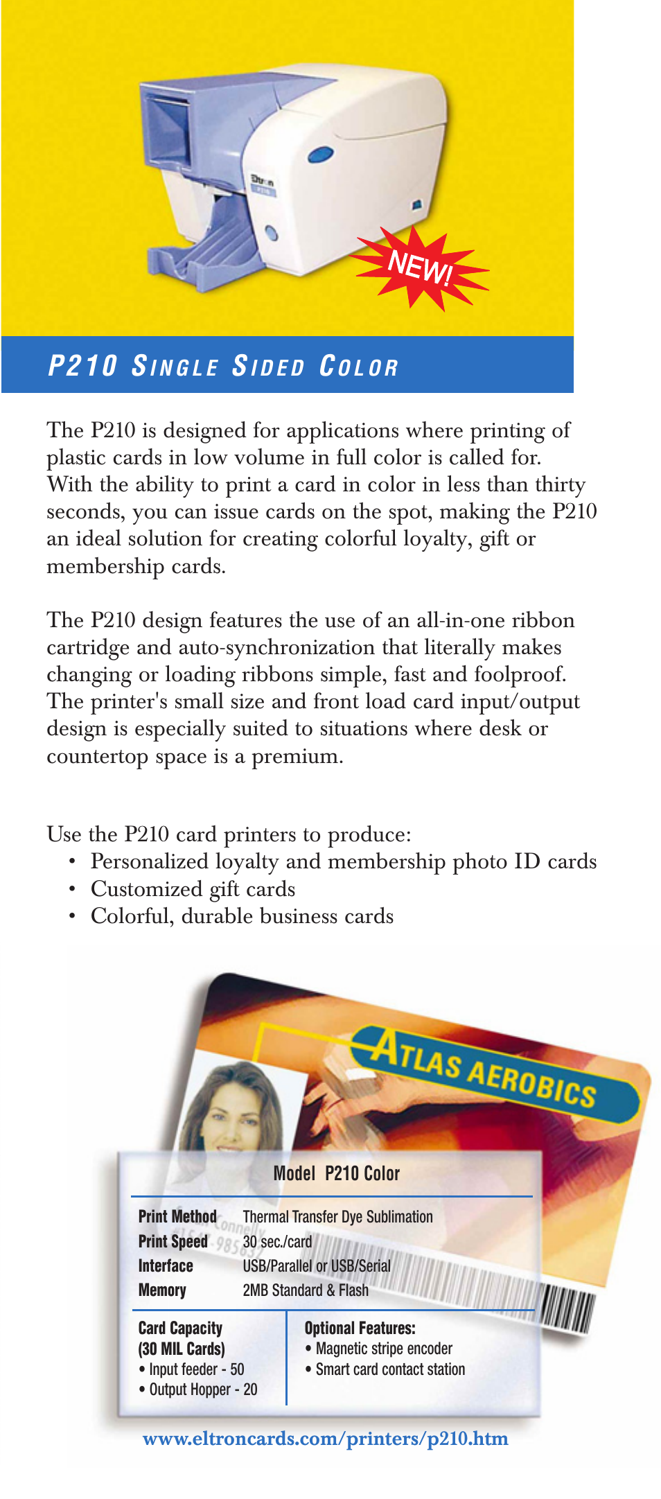 P 2 1 0 s | The Eltron Company P 4 2 0 User Manual | Page 5 / 10