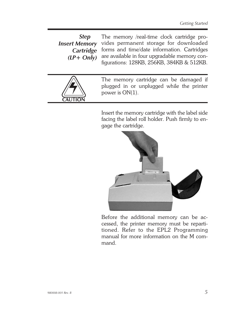 The Eltron Company LP2122 User Manual | Page 11 / 48