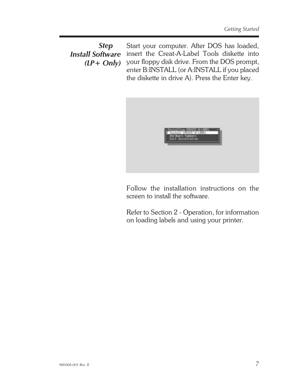 The Eltron Company LP2122 User Manual | Page 13 / 48