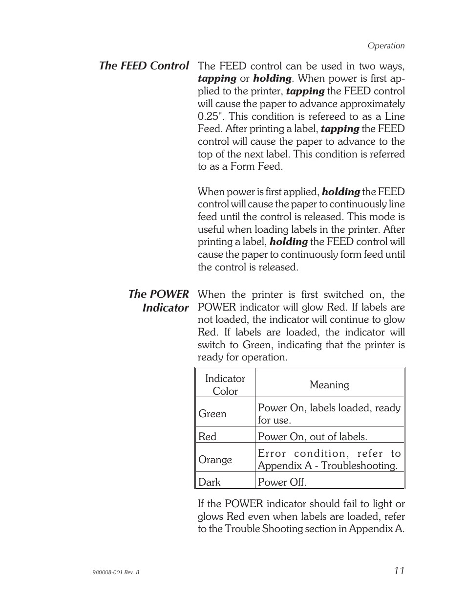 The Eltron Company LP2122 User Manual | Page 17 / 48