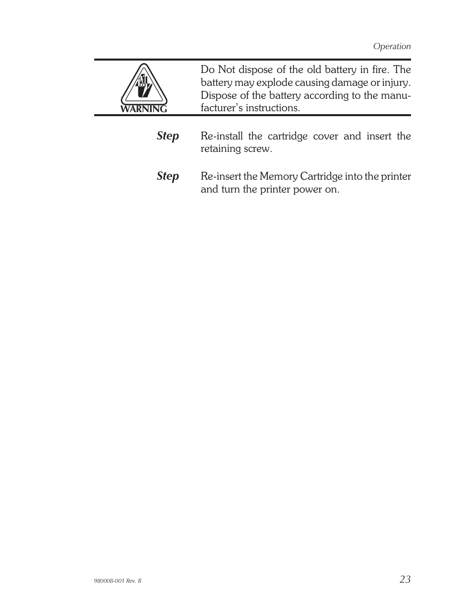 The Eltron Company LP2122 User Manual | Page 29 / 48