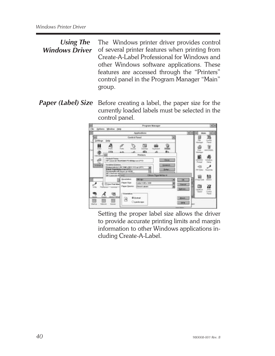 The Eltron Company LP2122 User Manual | Page 46 / 48