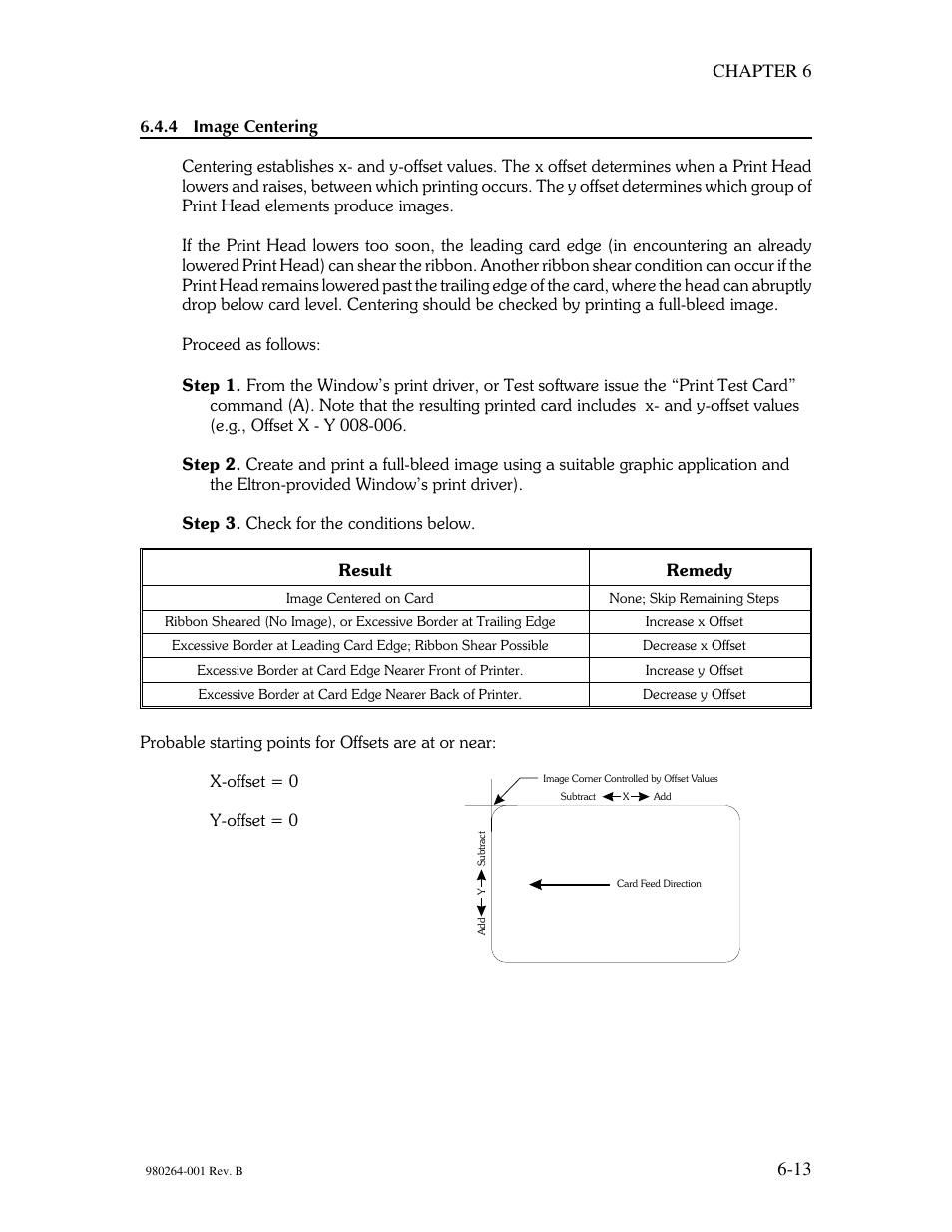 13 chapter 6 | The Eltron Company P310 User Manual | Page 103 / 112