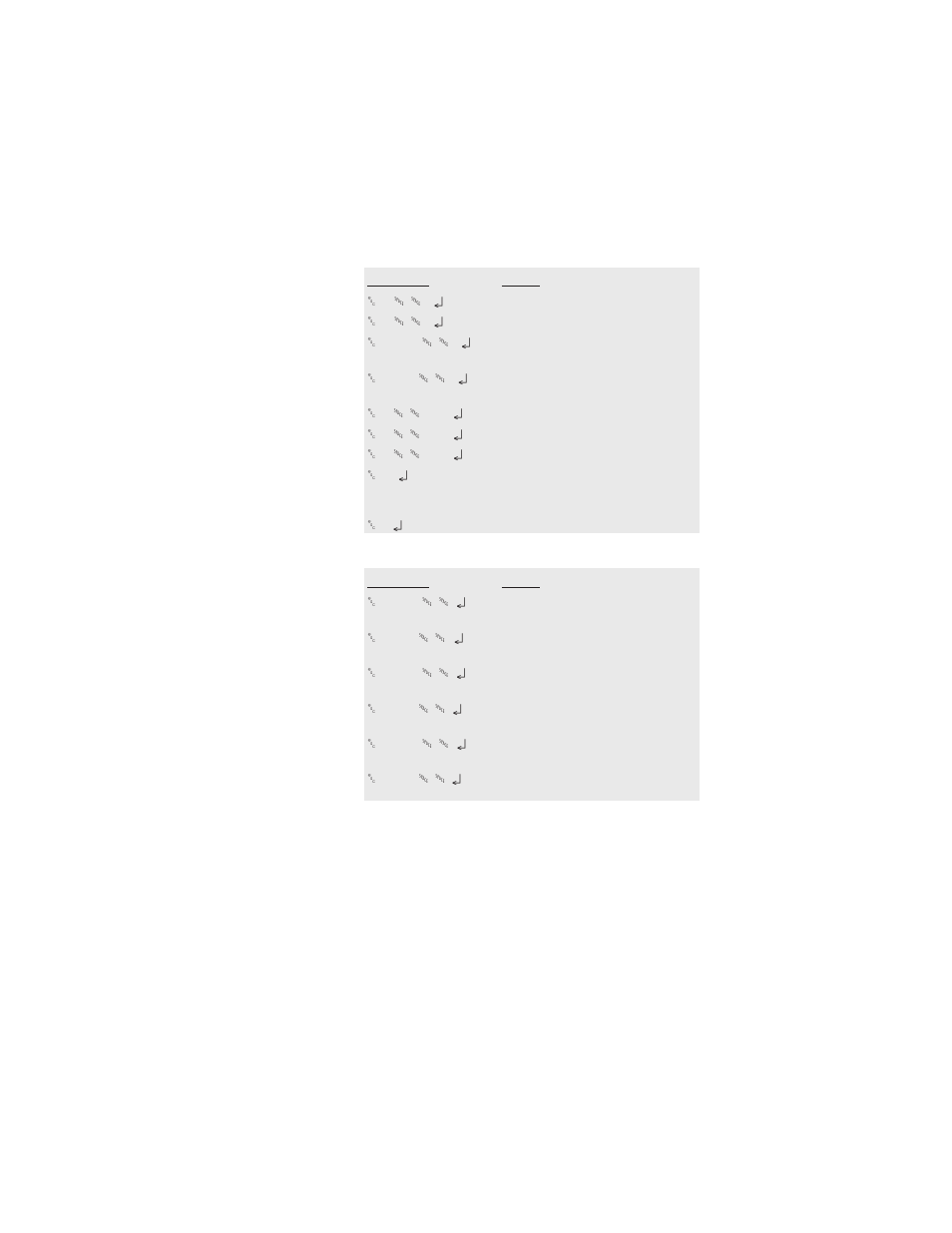 Example 3. reset to ansi/iso | The Eltron Company PRIVILEGE P600 User Manual | Page 62 / 114