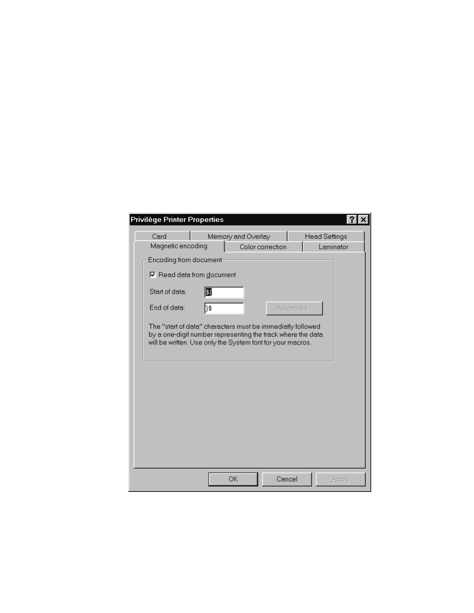 The Eltron Company PRIVILEGE P600 User Manual | Page 97 / 114