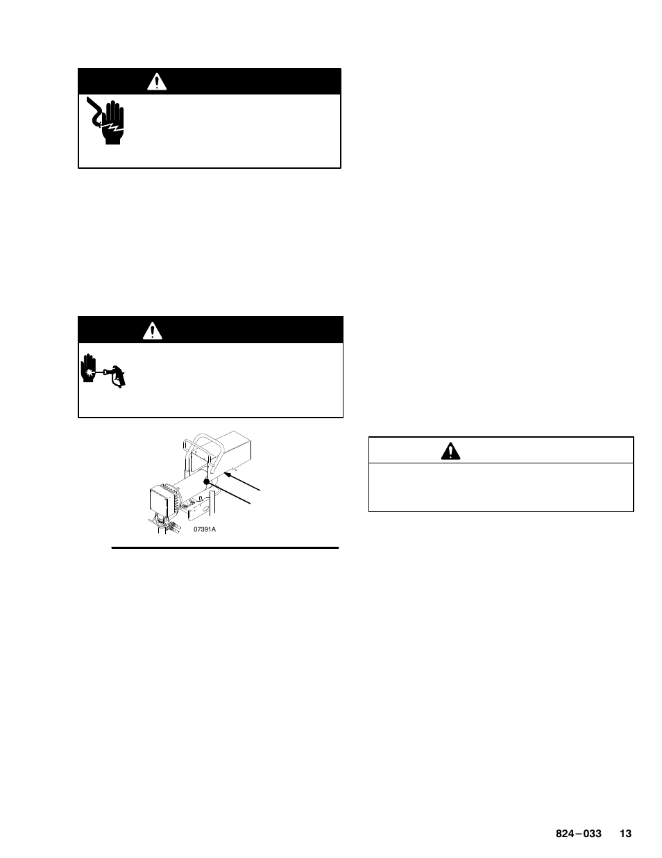 Motor brush replacement, Warning, Caution | Sherwin-Williams ULTIMATE 824-032 User Manual | Page 13 / 32