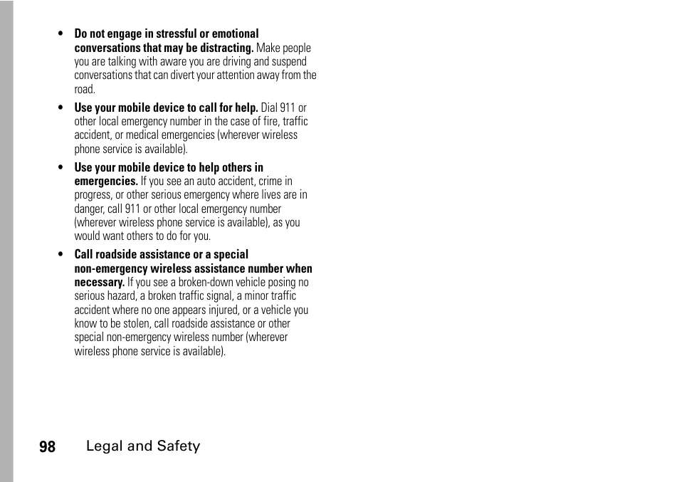 TELUS I465 User Manual | Page 102 / 106