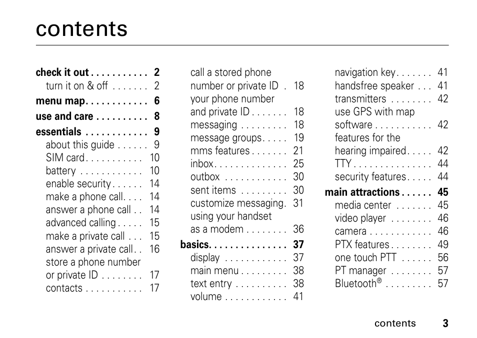 TELUS I465 User Manual | Page 7 / 106
