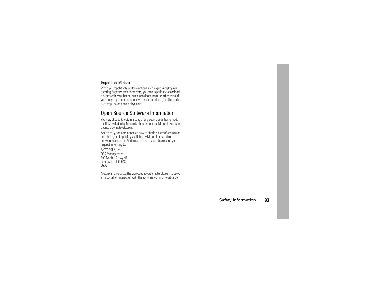 Open source software information | TELUS I365 User Manual | Page 36 / 53