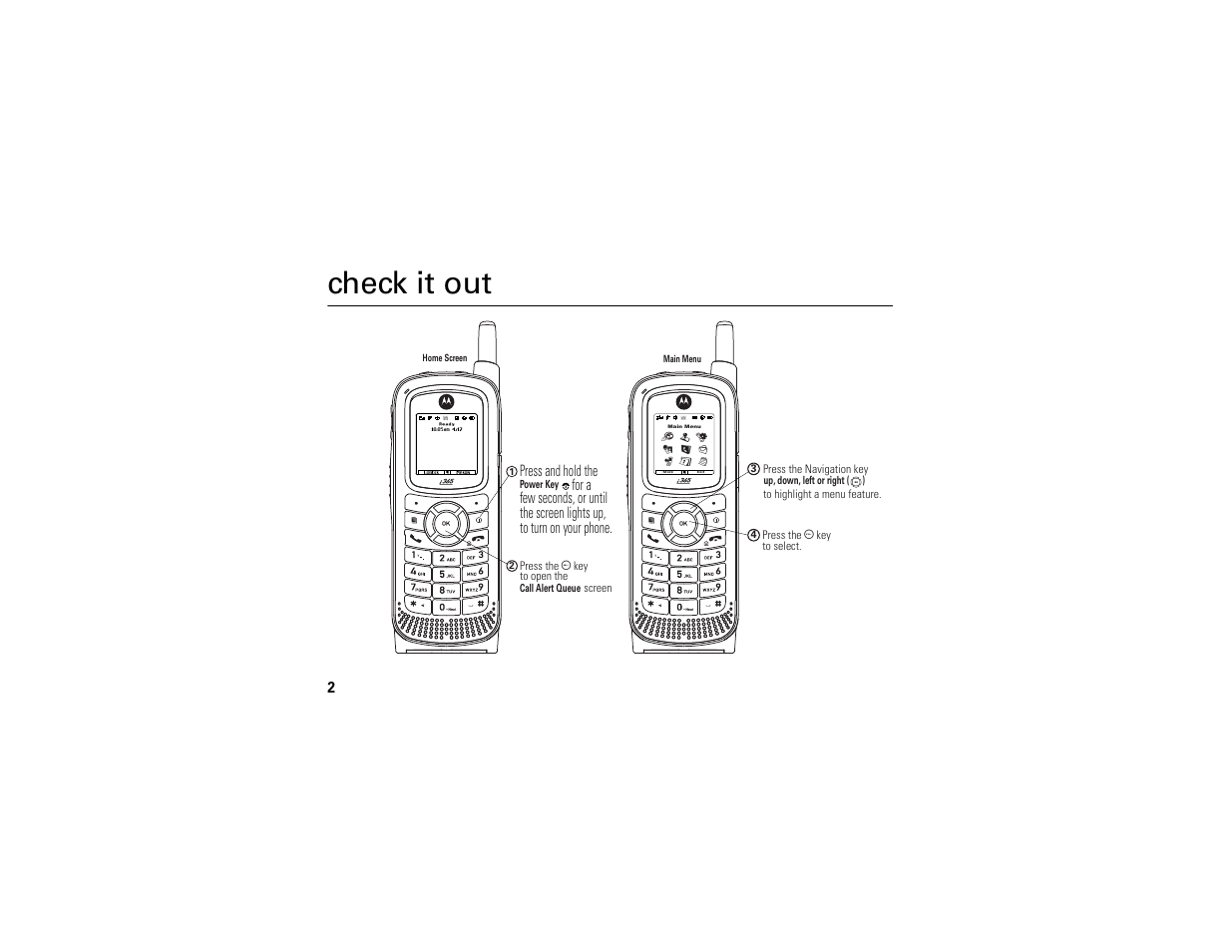 Check it out | TELUS I365 User Manual | Page 5 / 53