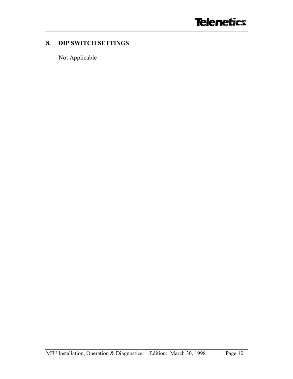 Telenetics MIU14.4 User Manual | Page 12 / 31