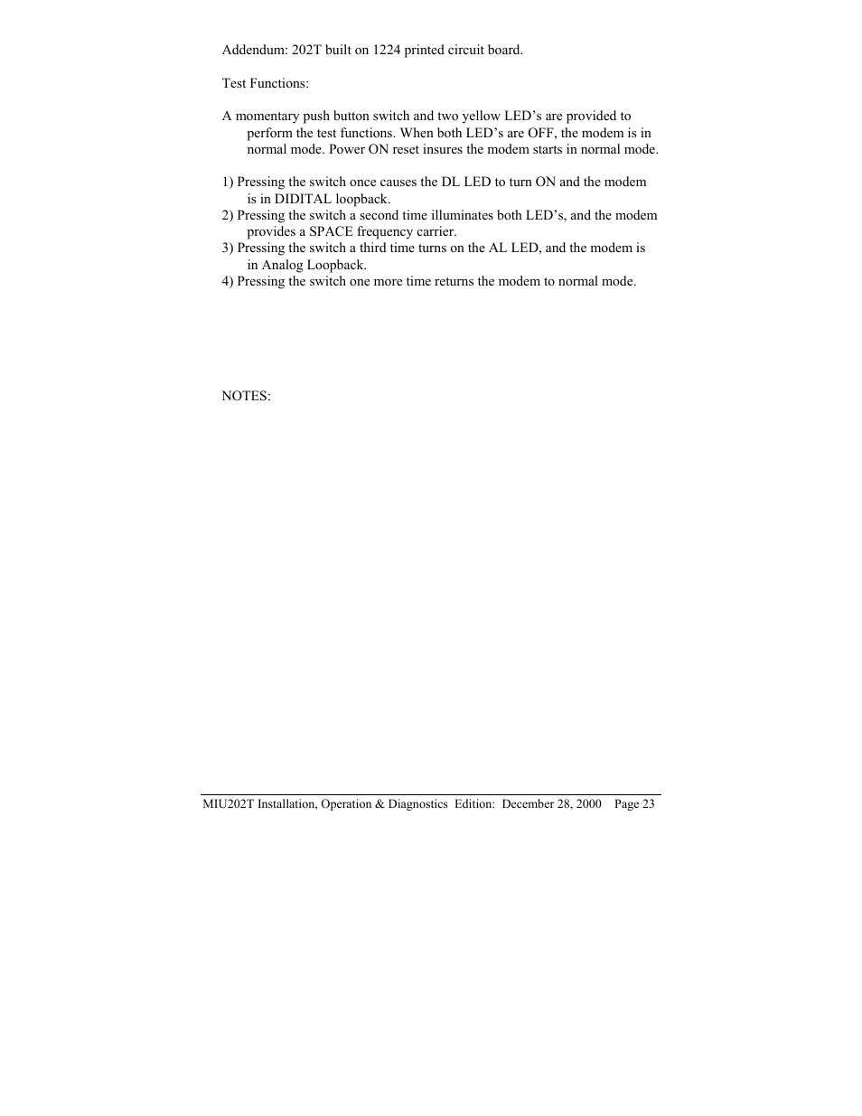 Telenetics MIU202T Modem User Manual | Page 25 / 25