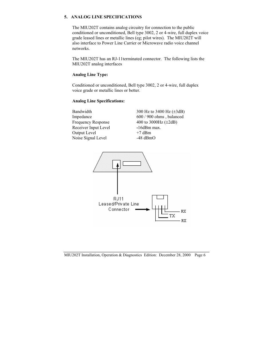 Telenetics MIU202T Modem User Manual | Page 8 / 25