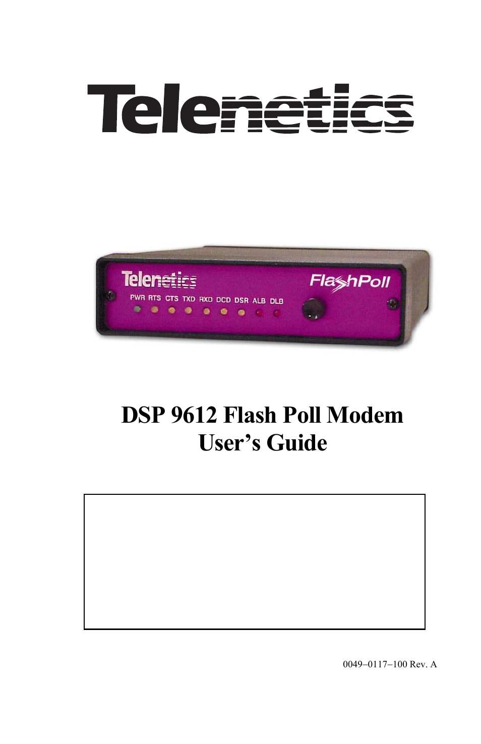 Telenetics DSP 9612 User Manual | 44 pages