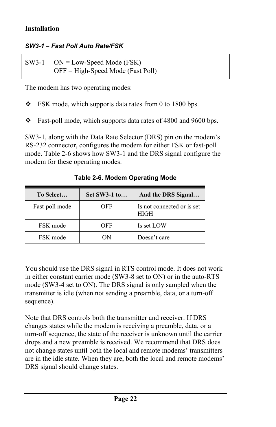 Telenetics DSP 9612 User Manual | Page 21 / 44