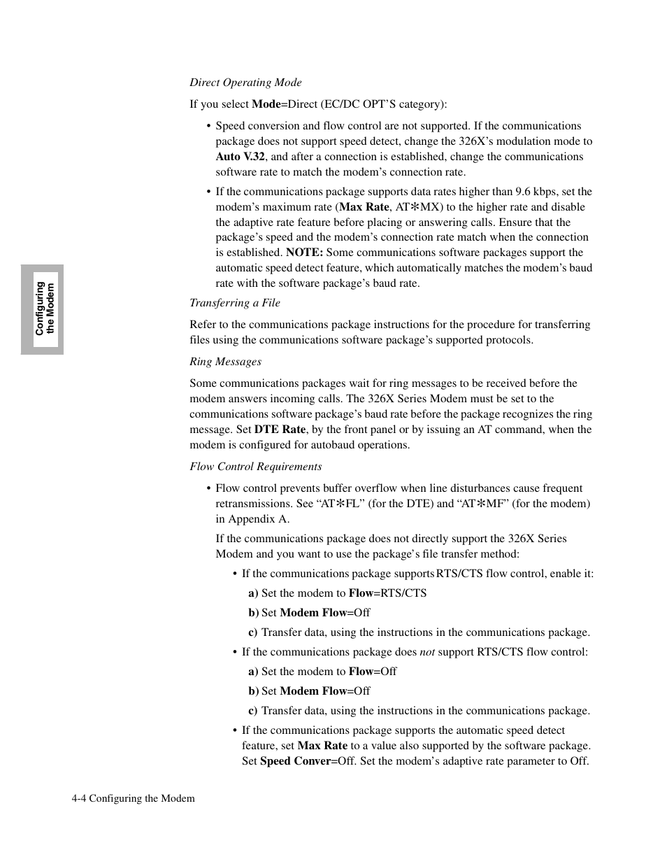 Telenetics V.34-SDC User Manual | Page 62 / 233