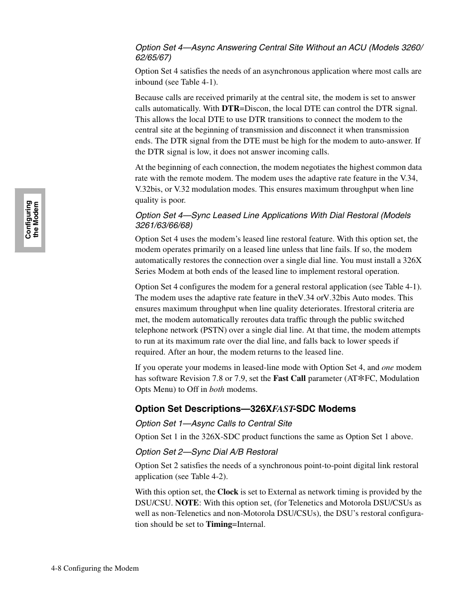 Telenetics V.34-SDC User Manual | Page 66 / 233