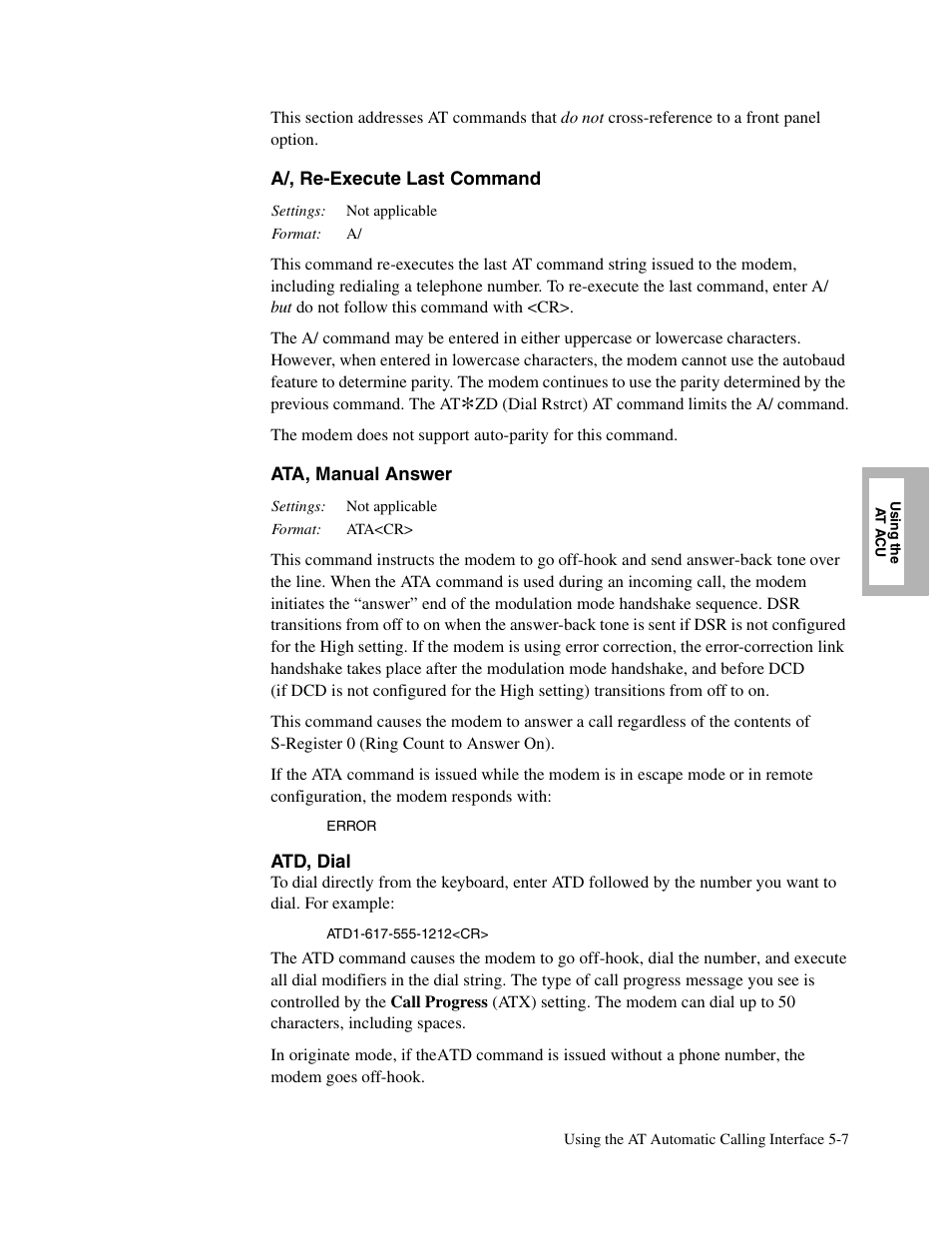 Telenetics V.34-SDC User Manual | Page 93 / 233