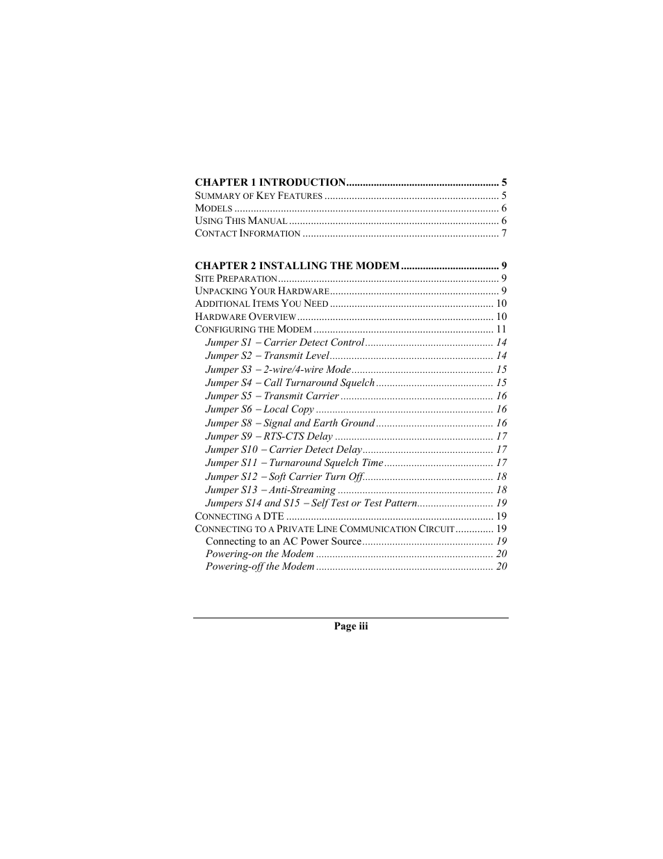 Telenetics MOT202TRM User Manual | Page 5 / 38