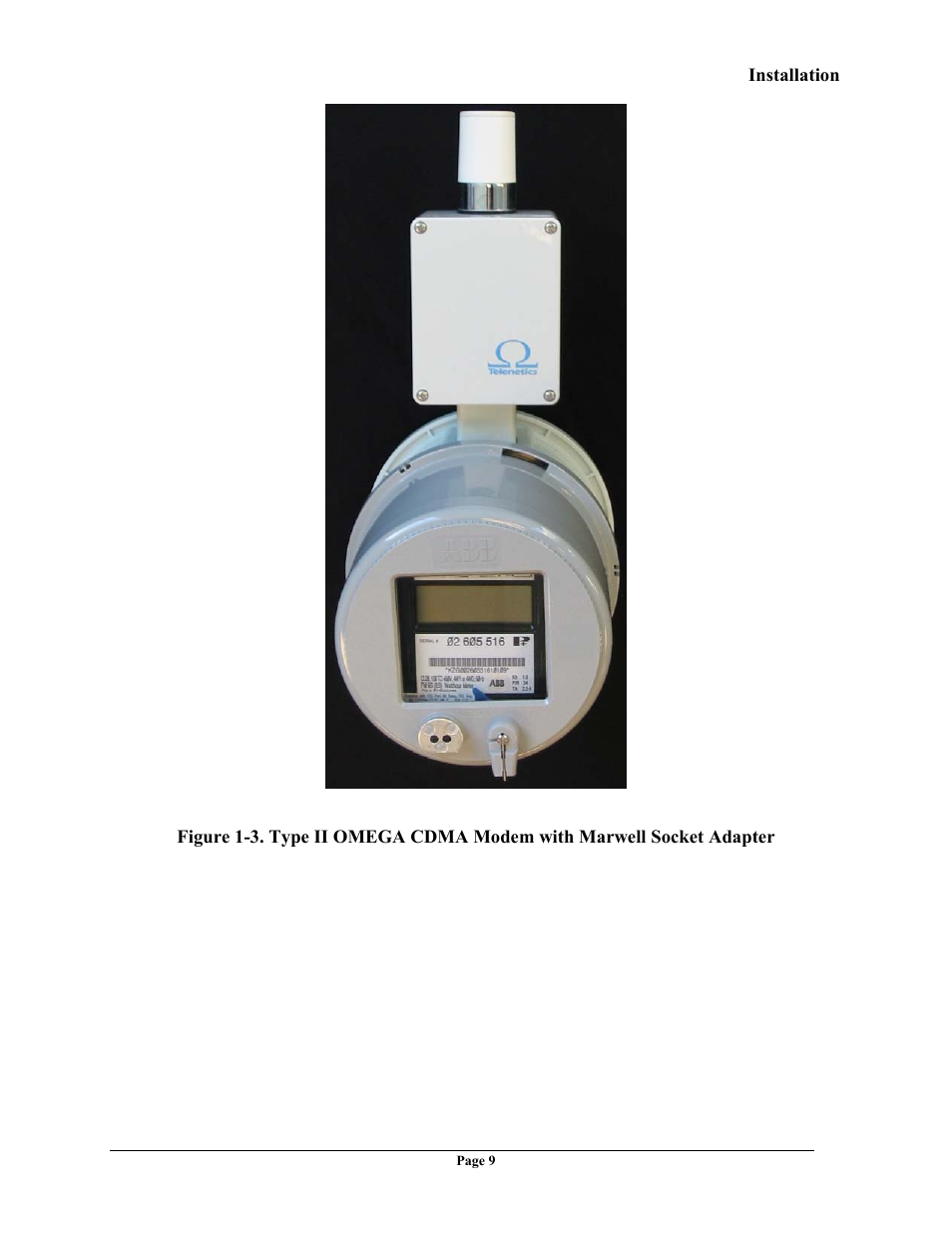 Telenetics OMEGA CDMA User Manual | Page 9 / 32