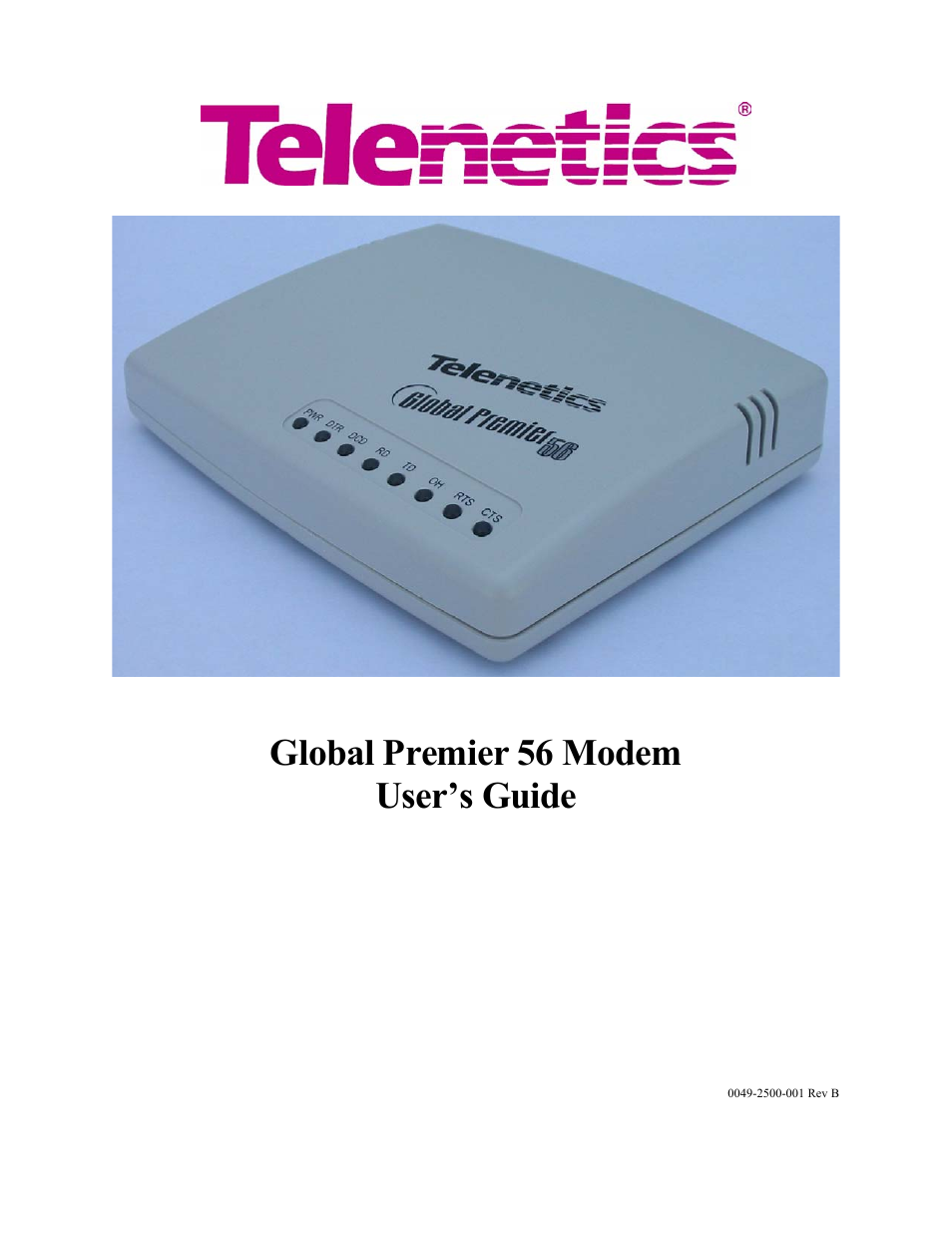 Telenetics 56 User Manual | 208 pages