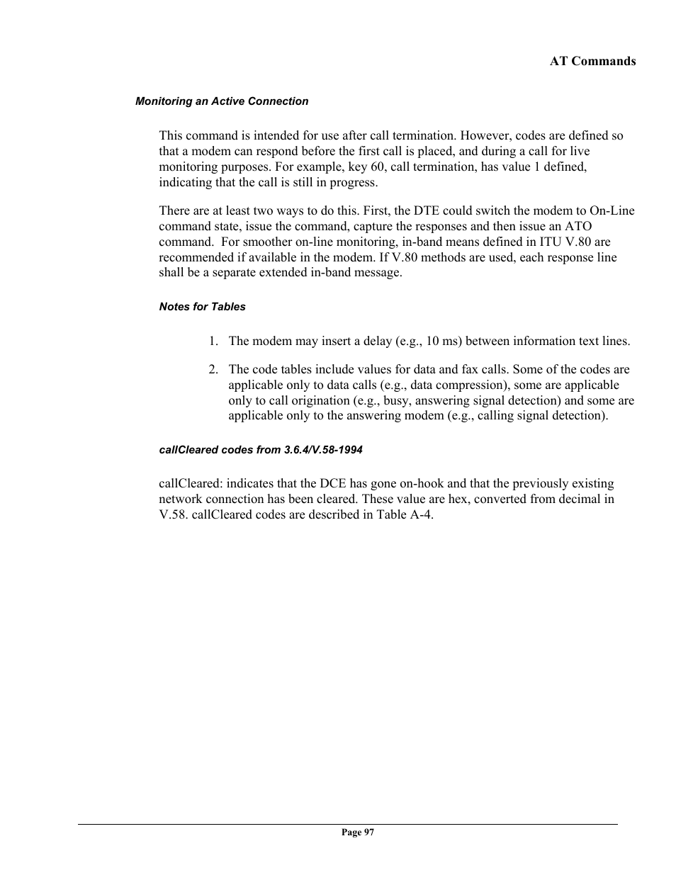 Telenetics 56 User Manual | Page 105 / 208