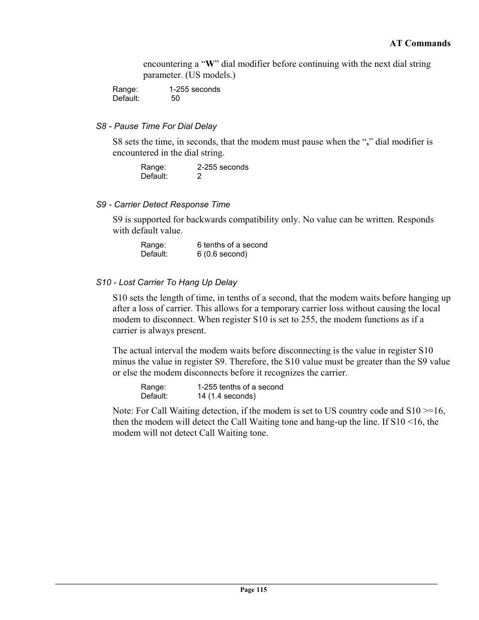 Telenetics 56 User Manual | Page 123 / 208