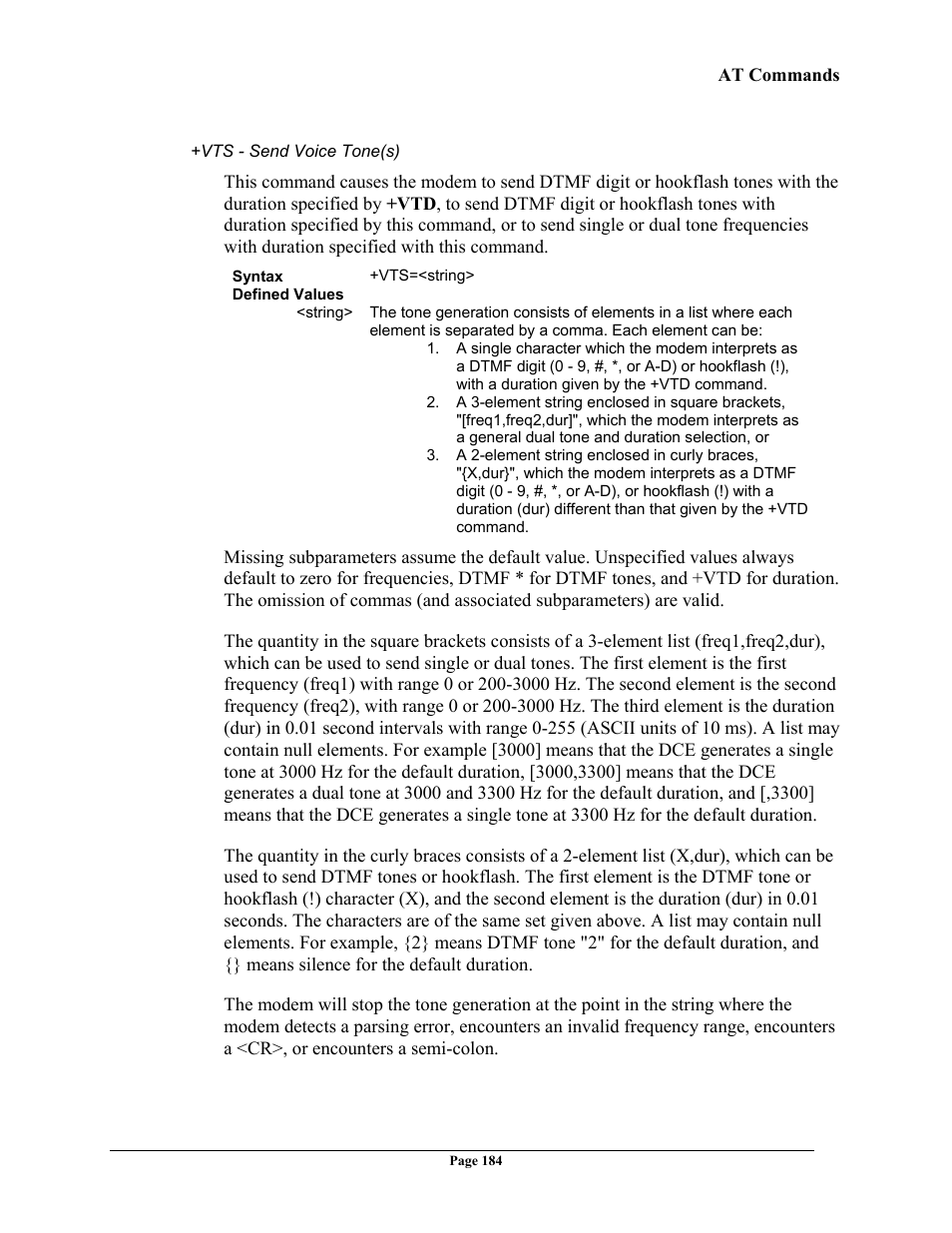 Telenetics 56 User Manual | Page 192 / 208