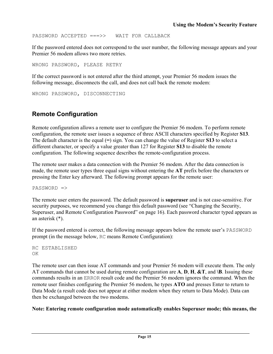 Telenetics 56 User Manual | Page 23 / 208