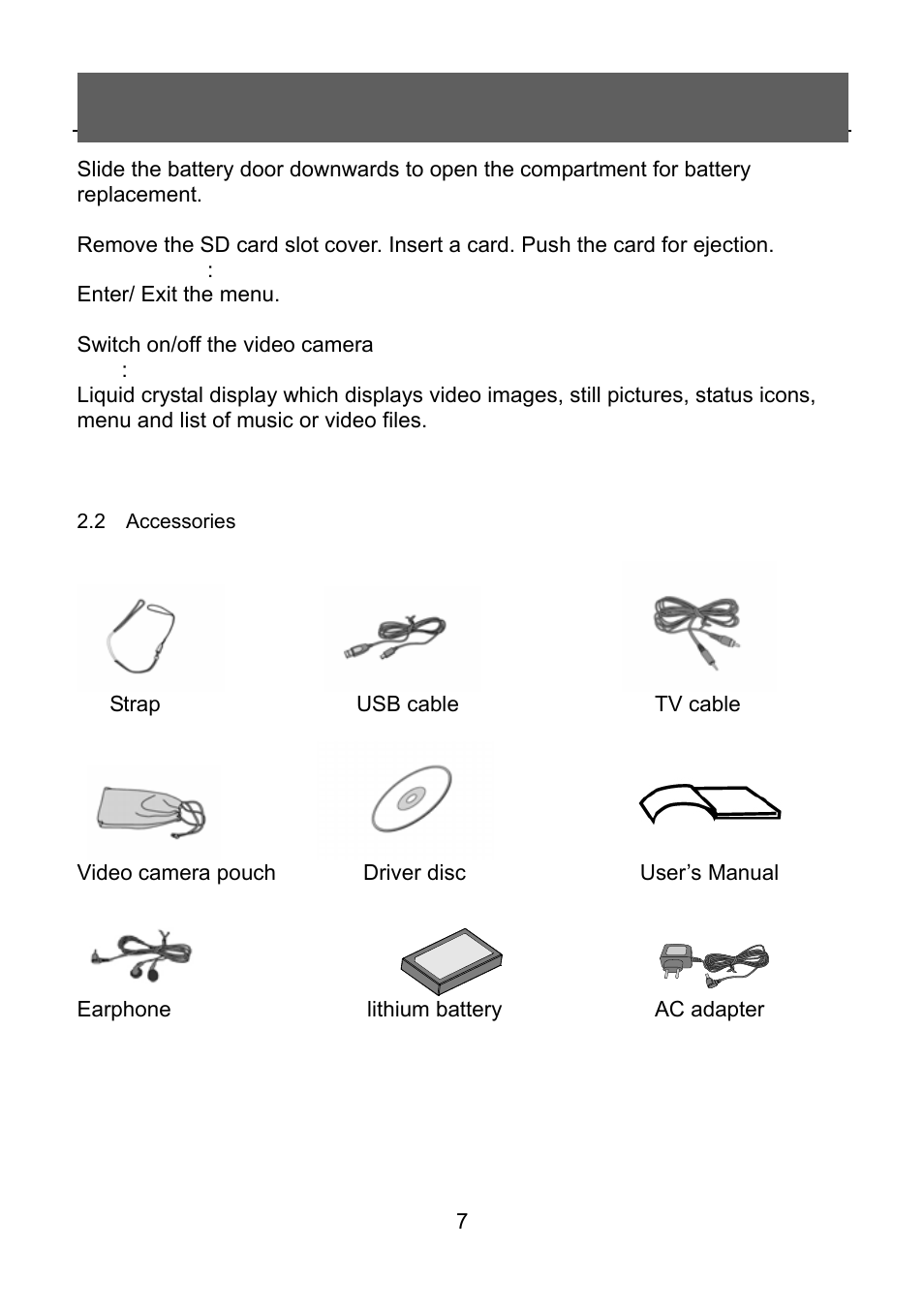 Tekxon Technology V5300 User Manual | Page 7 / 35