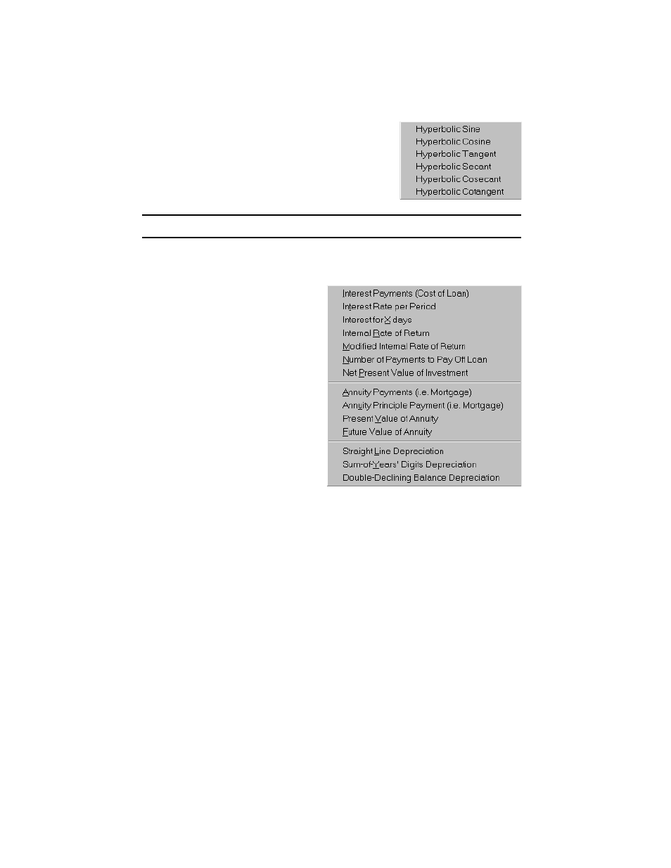 Financial menu | Tangent 2.2 User Manual | Page 22 / 48