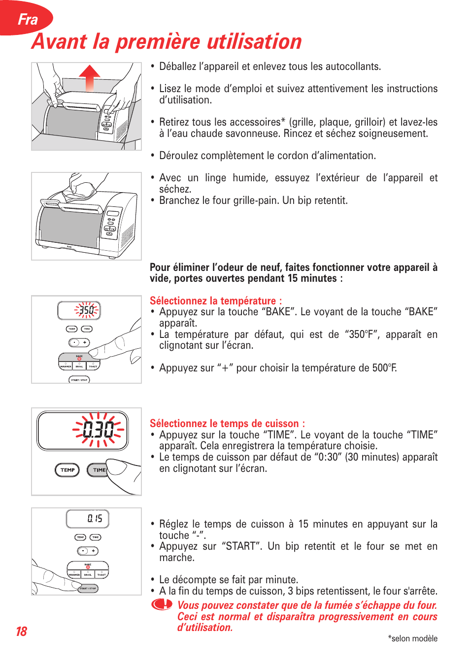 Avant la première utilisation | T-Fal 5252 User Manual | Page 21 / 48