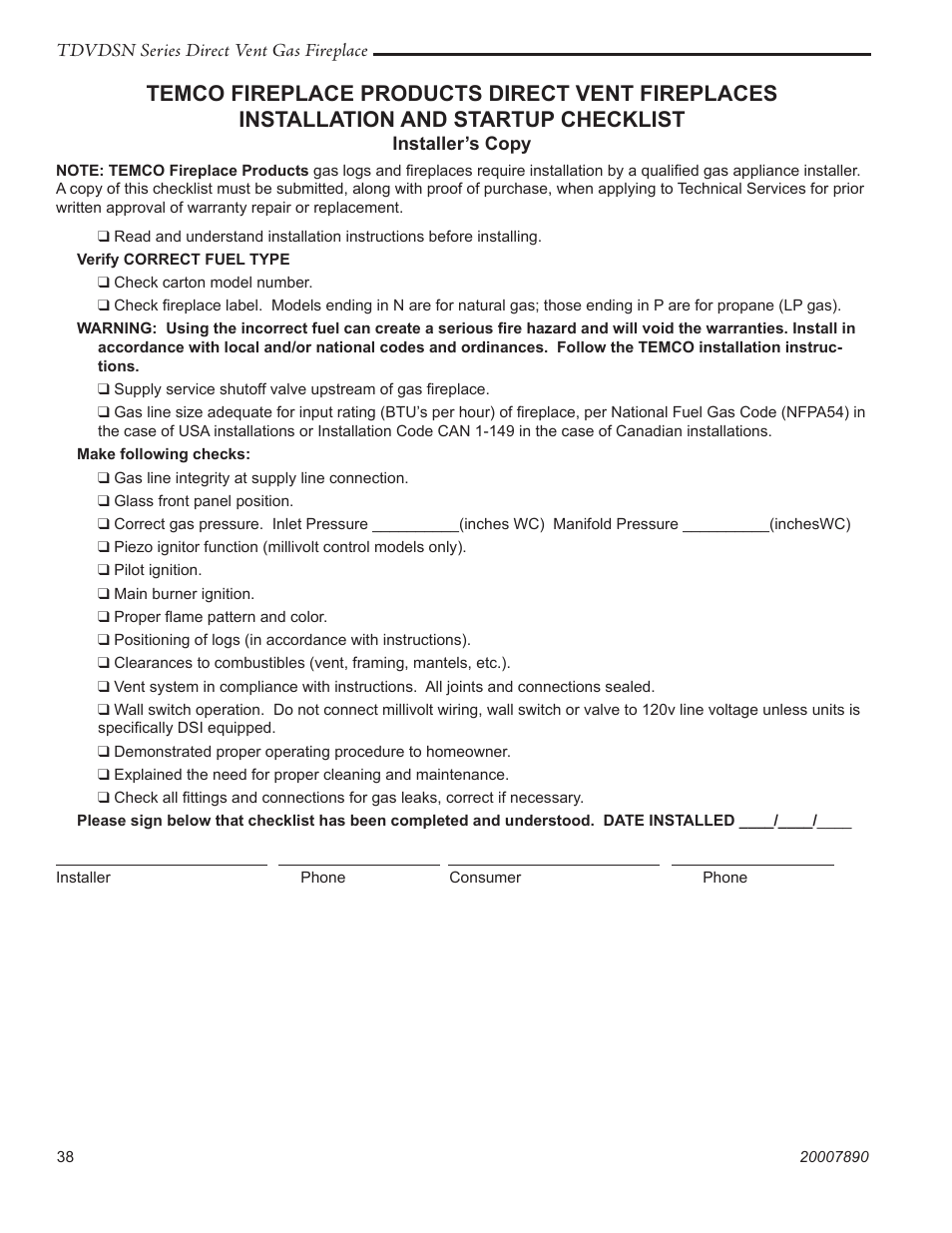 Temco Tool 33TDVDSN User Manual | Page 38 / 40