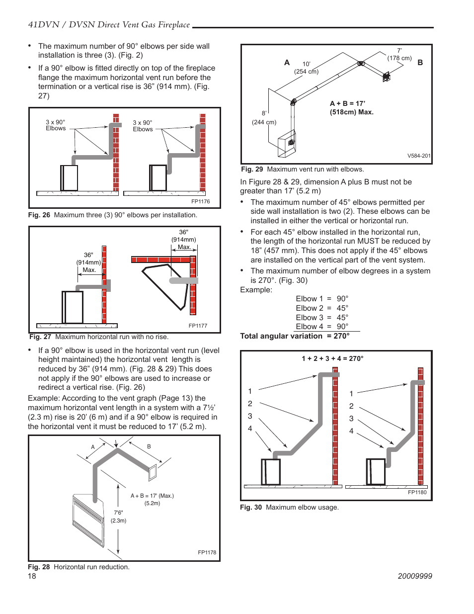 41dvn / dvsn direct vent gas fireplace | Temco Tool 41DVN User Manual | Page 18 / 52