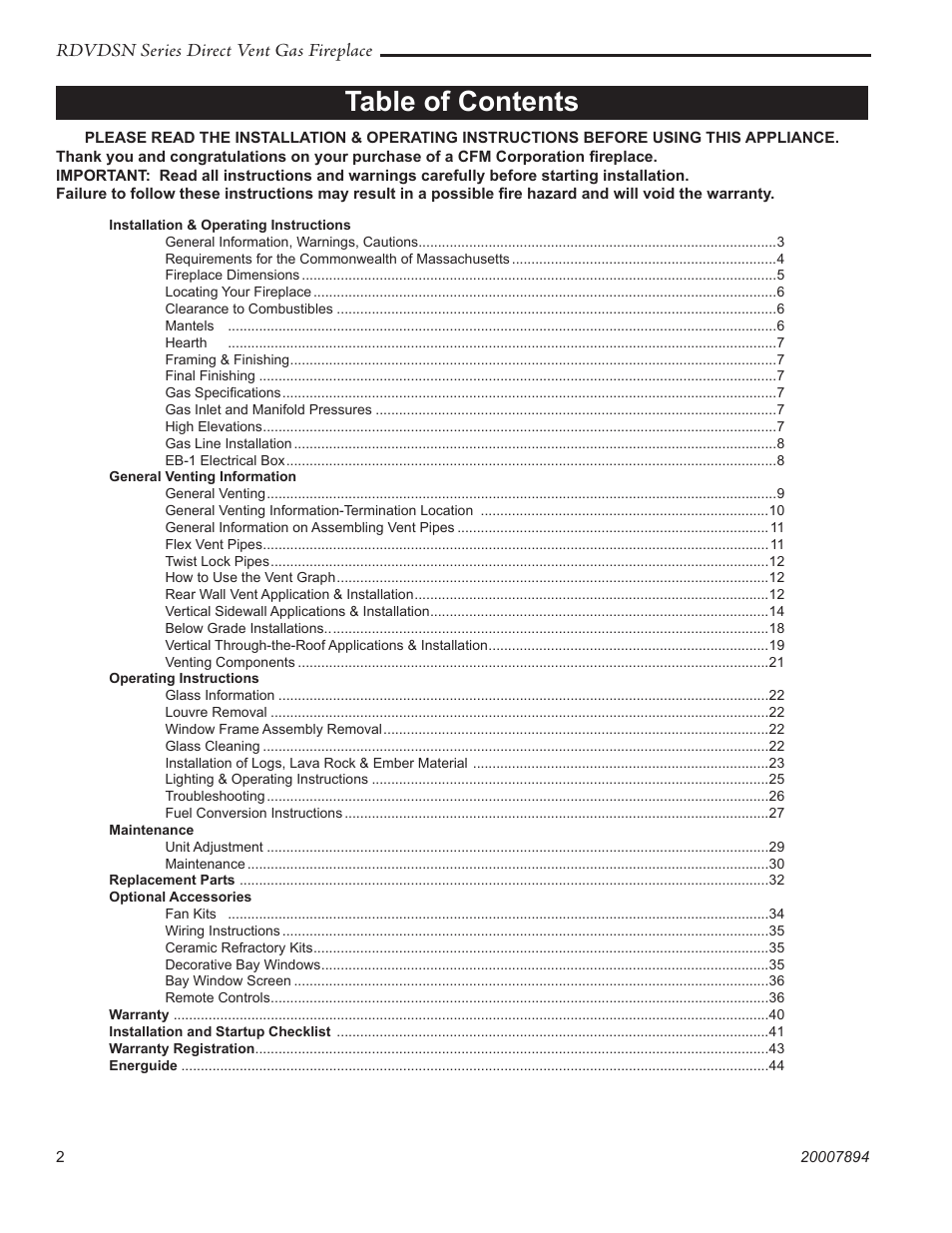Temco Tool 39RDVDSN User Manual | Page 2 / 44