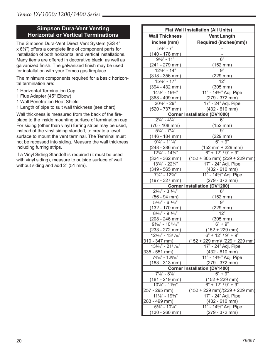 Temco Tool DV1400N/P User Manual | Page 20 / 40