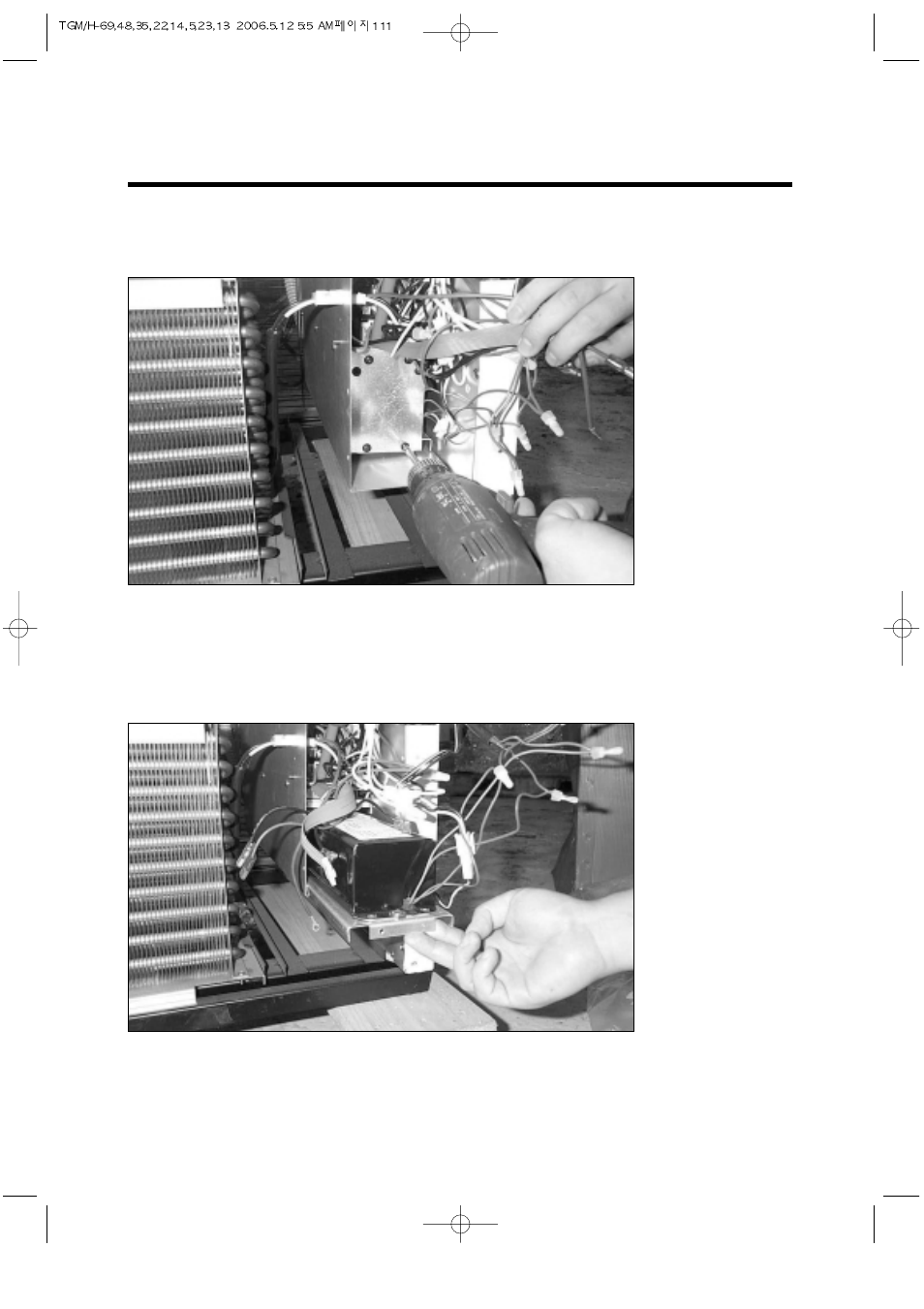 Replacement of main components | Turbo Air TGM-14RV User Manual | Page 114 / 128