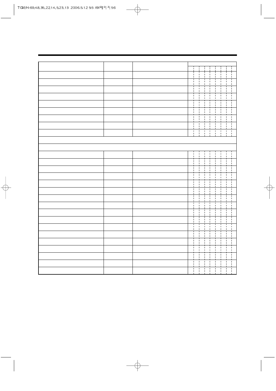 Parts list | Turbo Air TGM-14RV User Manual | Page 59 / 128